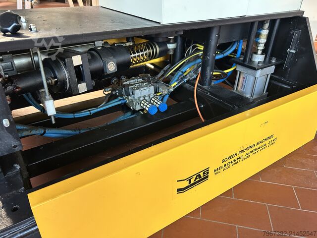 Siebdruckautomat + Durchlauftrockner TAS / HIX RA202 L  / 3616