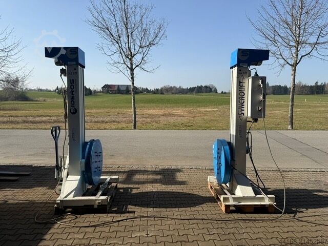 Поворотный стол для сварки, поворотный стол, позиционер Sideros Syncrolift Hywema 6 Tonnen SHD 60, Säulenhubdrehvorrichtung