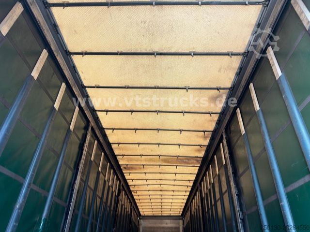 Open oplegger met zeil SCHMITZ CARGOBULL SCB*S3T MegaTrailer Curtainsider Edscha-Verdeck