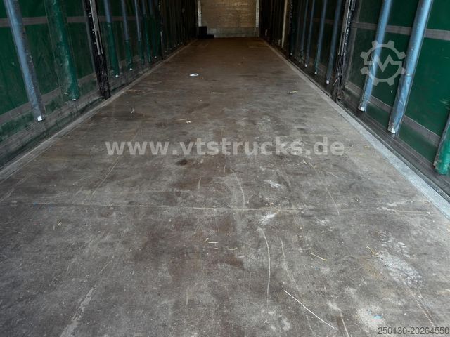 Open oplegger met zeil SCHMITZ CARGOBULL SCB*S3T MegaTrailer Curtainsider Edscha-Verdeck