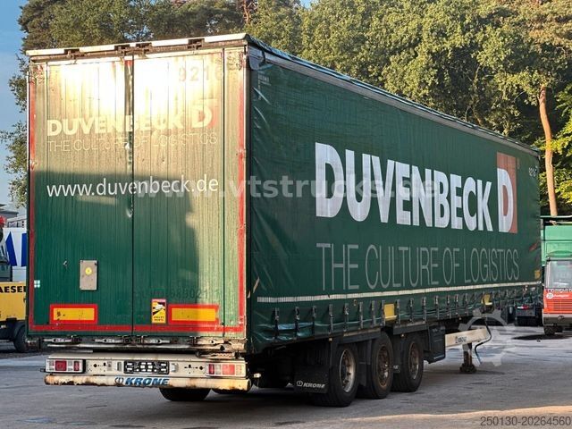 Atvērta puspiekabe ar tentu KRONE SD MEgaLiner Edscha-Verdeck