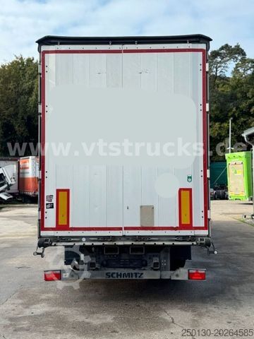 Semirremolque abierto con toldo SCHMITZ CARGOBULL SCS Mega Hubdach Edscha Lift Staplerhalterung