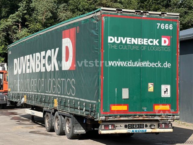 Semiremorcă deschisă cu prelată KRONE SD Megaliner Curtainsider Edscha