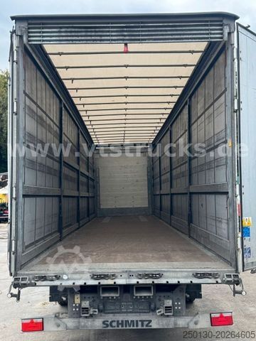Semirremolque abierto con toldo SCHMITZ CARGOBULL SCS Mega Hubdach Edscha Lift Staplerhalterung