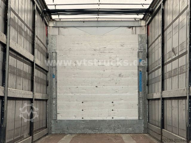 Semirremolque abierto con toldo SCHMITZ CARGOBULL SCS Mega Hubdach Edscha Lift Staplerhalterung