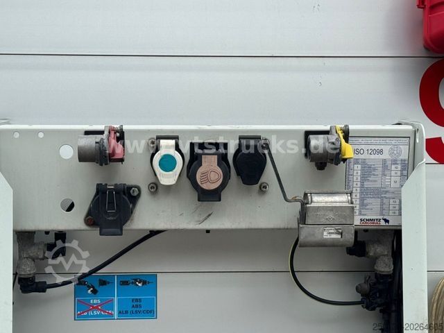 Semirremolque abierto con toldo SCHMITZ CARGOBULL SCS Mega Hubdach Edscha Lift Staplerhalterung