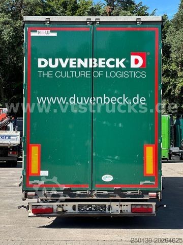 Otvorena poluprikolica sa ceradom H&W HWDPSS32 Curtainsider 2-Achser
