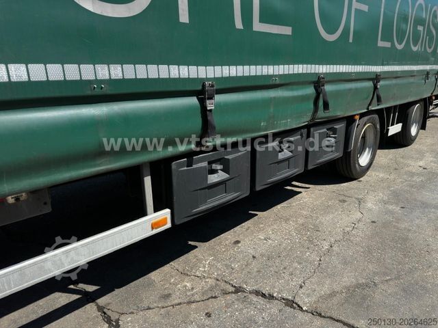 Otvorena poluprikolica sa ceradom H&W HWDPSS32 Curtainsider 2-Achser