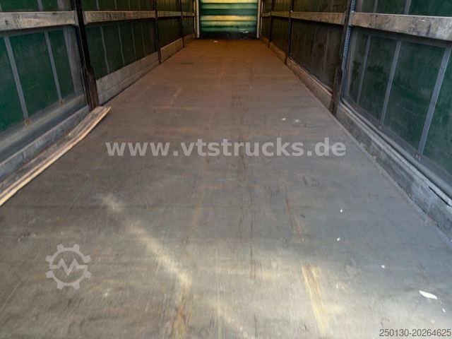 Otvorena poluprikolica sa ceradom H&W HWDPSS32 Curtainsider 2-Achser