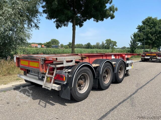 Transport de conteneurs Van Hool 3B0074 20 FT Chassis / Tank / ADR / BPW Axles /...
