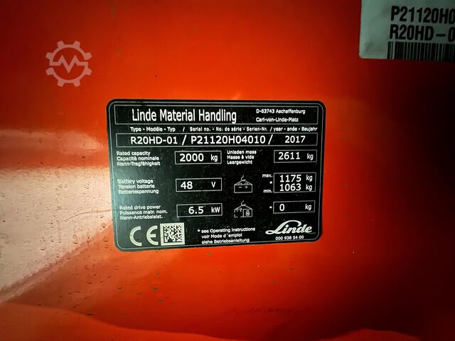 前移式叉车 Linde R 20 HD [ID: 240]