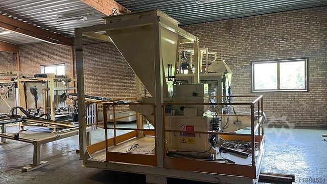 Linha de embalagem Pellet packing FS-Agropellets, Robopac, PanPac.