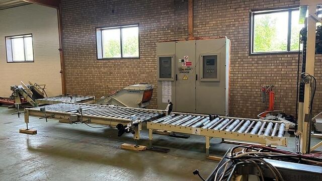 Packing line Pellet packing FS-Agropellets, Robopac, PanPac. 