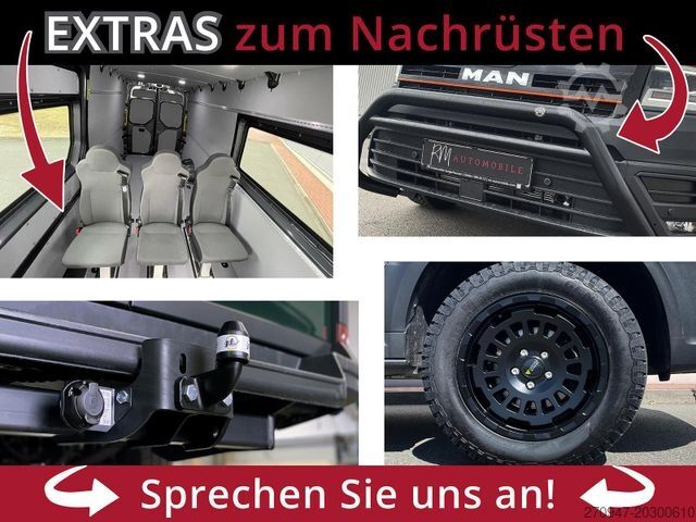 Bestelwagen met verhoogd dak MAN TGE 3.160 L3H3 Kasten LED AHK TEMPOMAT RWD