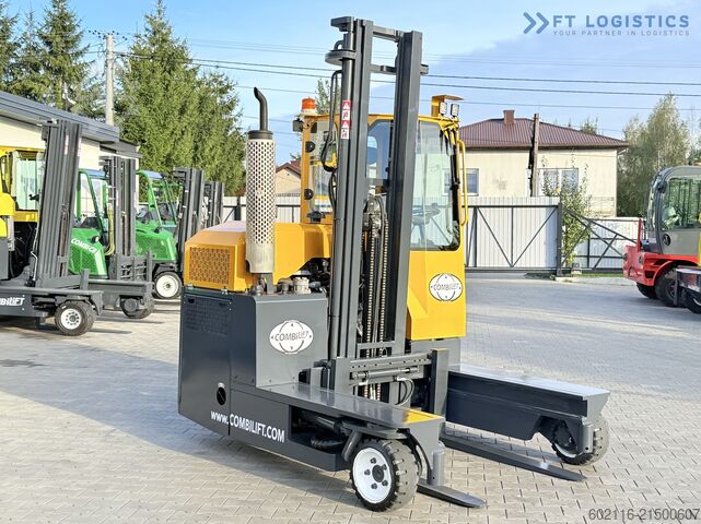 Dört yollu forklift Combilift C3000 GAS DUPLEX 4500 FREE LIFT CABIN