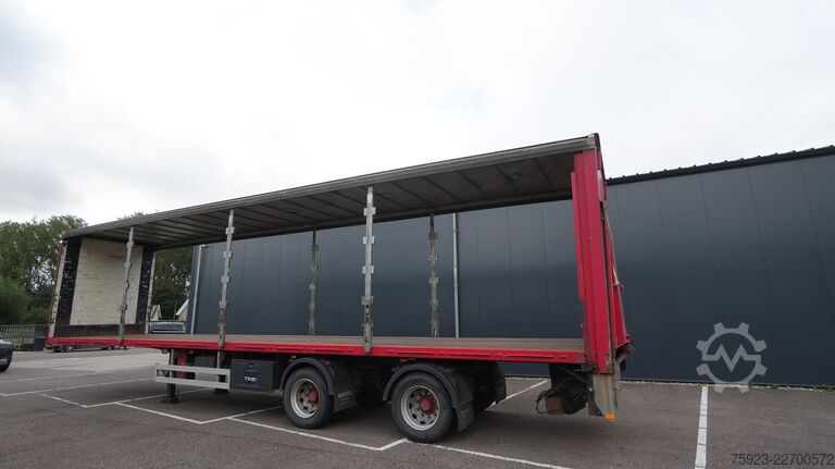 Ladepritsche Pacton 2 axle open trailer no curtain