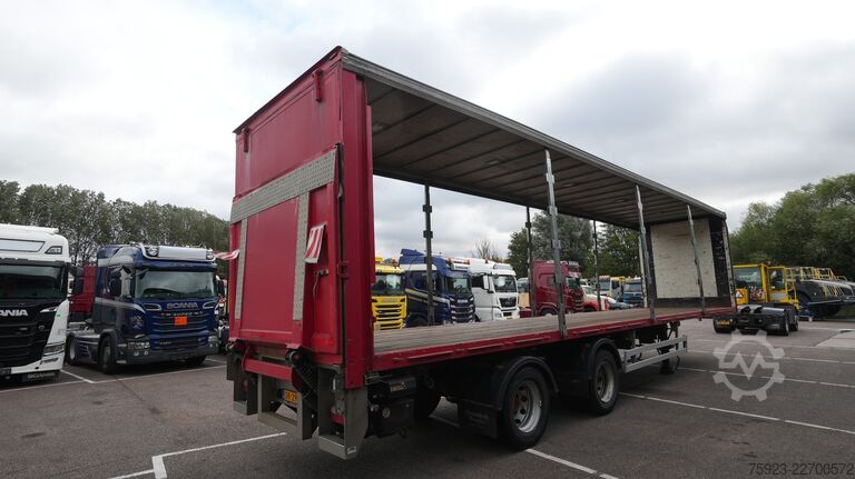 Ladepritsche Pacton 2 axle open trailer no curtain