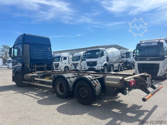 Camión con caja móvil IVECO S-WAY 460, AS260SY/FP BDF,   WECHSELFAHRGESTELL, INTADER, E6