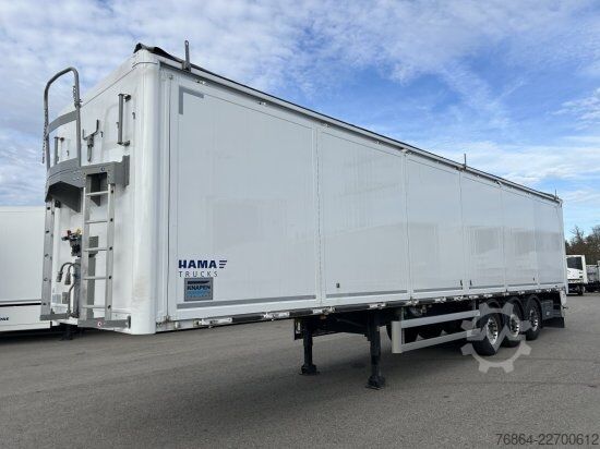 Semirremolque con piso móvil KNAPEN K600 SCHUBBODEN, SEITENTüREN , 87M³, LIFTACHSE, ALU-FELGEN,