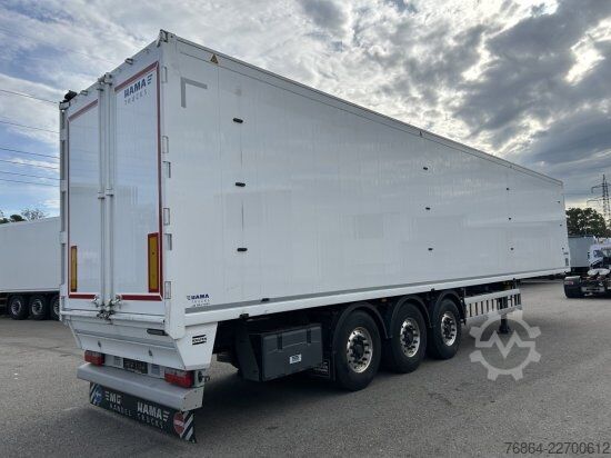 Semirremolque con piso móvil KNAPEN K600 SCHUBBODEN, SEITENTüREN , 87M³, LIFTACHSE, ALU-FELGEN,