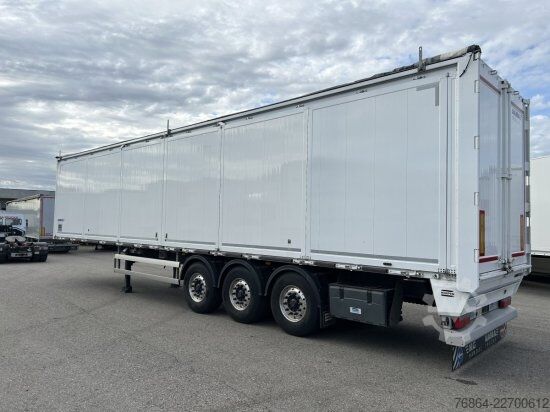 Semirremolque con piso móvil KNAPEN K600 SCHUBBODEN, SEITENTüREN , 87M³, LIFTACHSE, ALU-FELGEN,