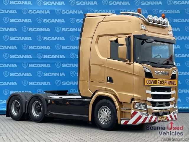 หัวลากมาตรฐาน Scania S 530 A6x4NB RETARDER DIFF-L SCHWERLAST 100T V8