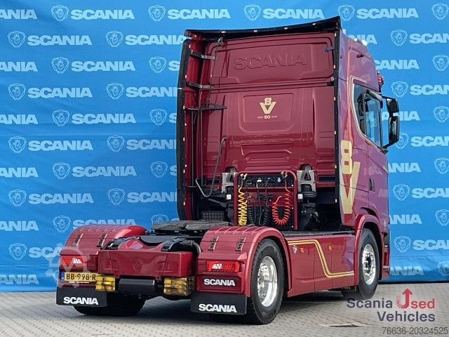 Standard tractor unit Scania S 580 A4x2NB DIFF-L RETARDER FULL AIR 9T V8