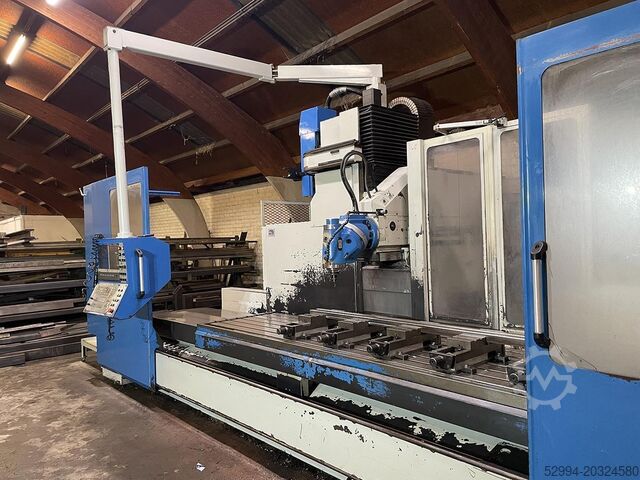 Bed milling machines with moving table & CNC Kiheung U1000 X: 3600 - Y: 1000 - Z: 1600 mm CNC