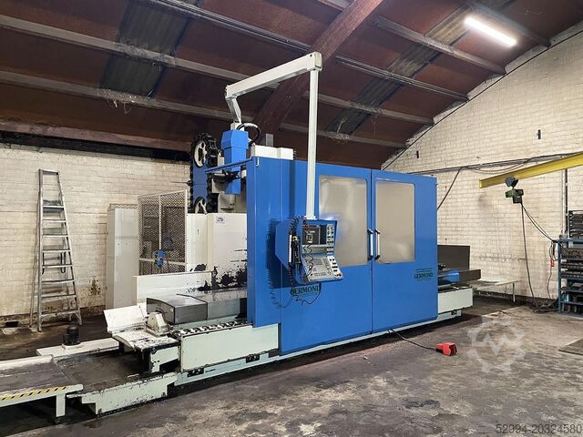 Bed milling machines with moving table & CNC Kiheung U1000 X: 3600 - Y: 1000 - Z: 1600 mm CNC
