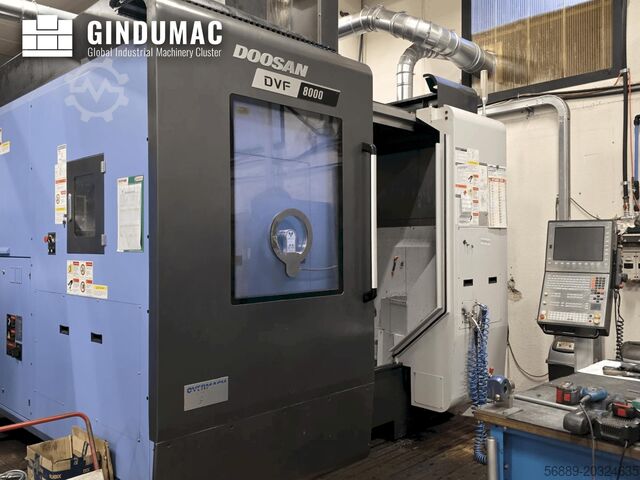 Verticale verspanen centrum DOOSAN DVF 8000