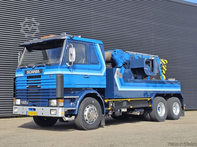 Kurtarma aracı Scania R142 V8 6x2 / ABSCHLEPP / TOW TRUCK