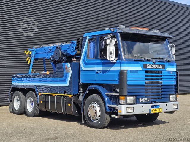 Kurtarma aracı Scania R142 V8 6x2 / ABSCHLEPP / TOW TRUCK