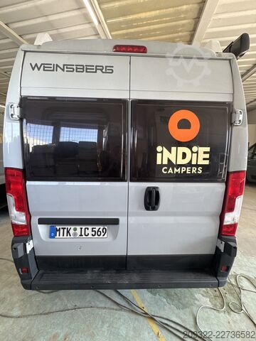 Karavan 2023 Fiat Ducato Weinsberg Carabus | Cambio automatico | Tetto a soffietto