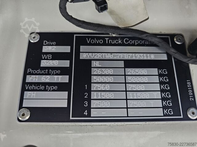 Cilt SZM'si Volvo FH 420 6x2*4 / STEERING AXLE / HYDRAULIC