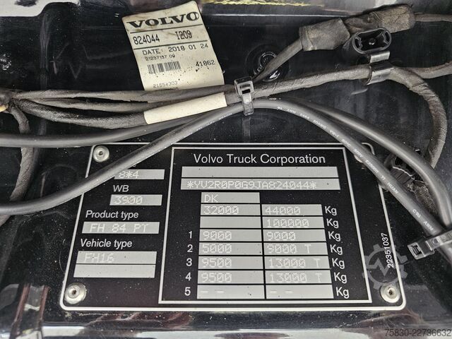 वोल्वो FH16.750 8x4 / 260T / रिटार्डर / फुल एयर Volvo FH16.750 8x4 / 260T / RETARDER / FULL AIR