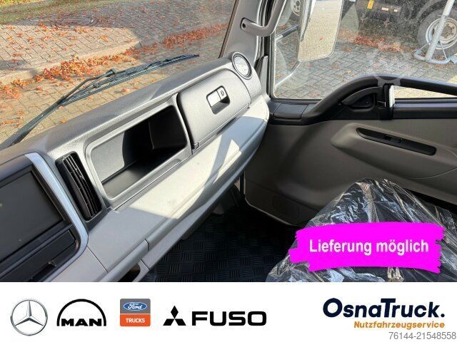 Furgón volquete MITSUBISHI 3C15 Hinterkipper+Box Klima,AHK 3,5t,Diff.-Sp.