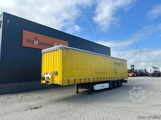 Posuvné plachty Krone RSAB-system (anti-snow) / discbrakes / liftaxle...