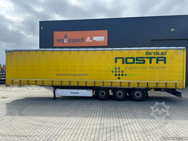 Posuvné plachty Krone RSAB-system (anti-snow) / discbrakes / liftaxle...
