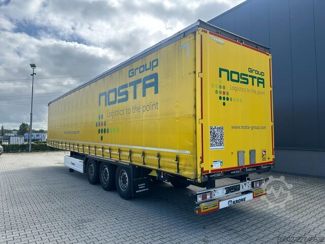 Posuvné plachty Krone RSAB-system (anti-snow) / discbrakes / liftaxle...