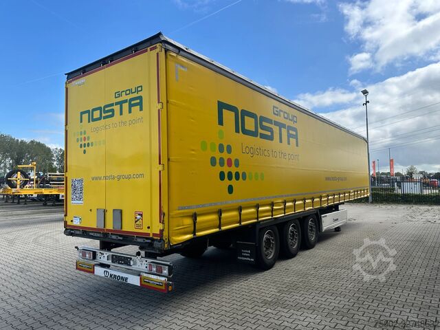 Posuvné plachty Krone RSAB-system (anti-snow) / discbrakes / liftaxle...