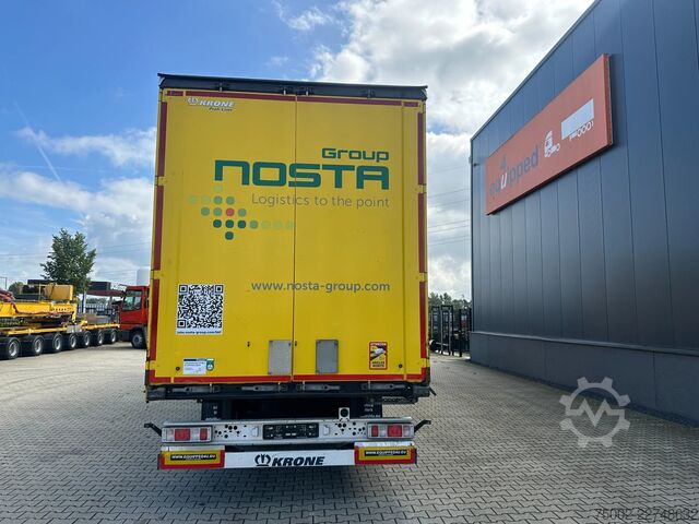 Posuvné plachty Krone RSAB-system (anti-snow) / discbrakes / liftaxle...