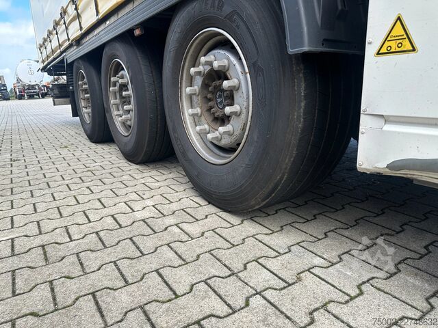 Posuvné plachty Krone RSAB-system (anti-snow) / discbrakes / liftaxle...