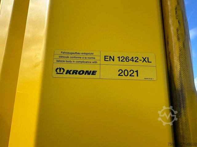 Posuvné plachty Krone RSAB-system (anti-snow) / discbrakes / liftaxle...