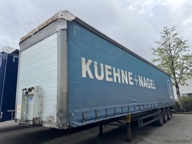 Open semitrailer with tarp SCHMITZ CARGOBULL SCS 24/L