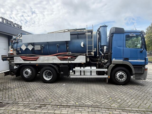 Usisno vozilo Mercedes-Benz Actros 2541 | 13,000L sewer cleaner | Wittig va...