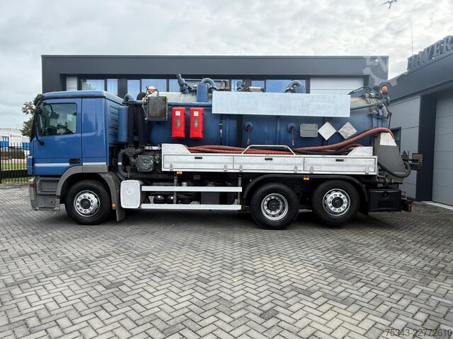 Usisno vozilo Mercedes-Benz Actros 2541 | 13,000L sewer cleaner | Wittig va...