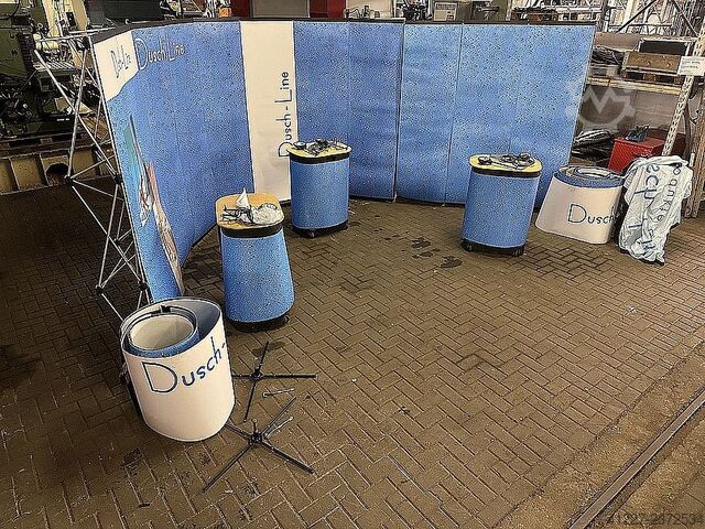 パーティションウォール展示台 Lagemann inkl Transportkisten