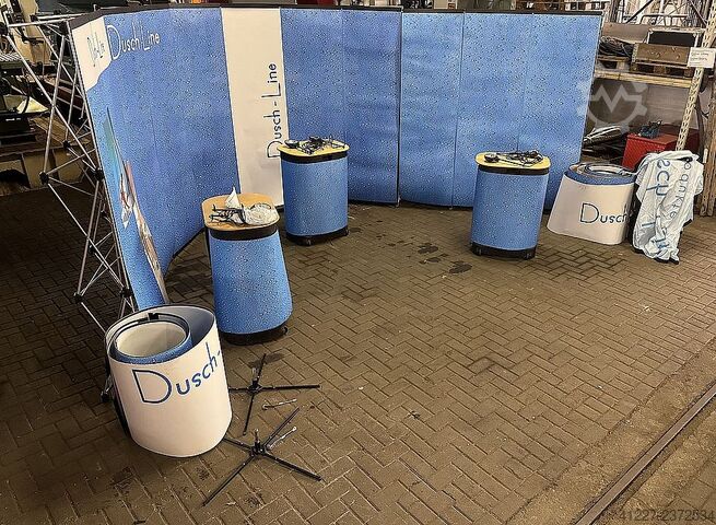 パーティションウォール展示台 Lagemann inkl Transportkisten