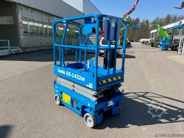 Plataforma de tesoura Genie GS-1432m E-Drive - inkl. AGM Batterien
