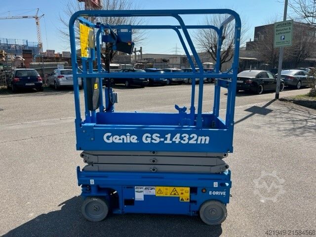 Plataforma de tesoura Genie GS-1432m E-Drive - inkl. AGM Batterien